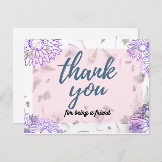 Carte Postale merci 2 (Devant / Derrière)