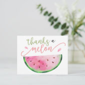 Carte Postale Merci à Melon Merci Postcard (Debout devant)