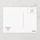 Carte postale Merci à thème de plage (Dos)