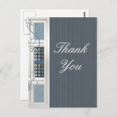 Carte Postale Merci accro à la couture (Devant / Derrière)