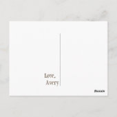 Carte postale Merci agricole (Dos)