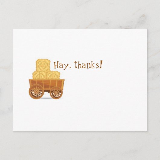 Carte postale Merci agricole (Devant)