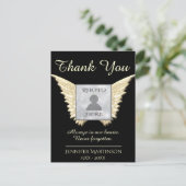 Carte Postale Merci | Ajouter un mémorial photo (Debout devant)