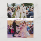 Carte Postale Merci Amour simple (Devant)