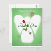 Carte Postale Merci Angel (Devant / Derrière)