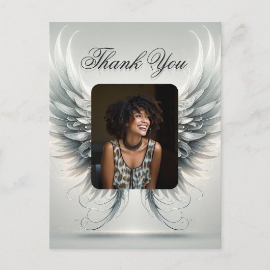 Carte Postale Merci | Angel Wings Photo (Devant)