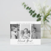 Carte postale Merci anniversaire (Debout devant)