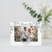 Carte postale Merci Aquarelle (Debout devant)