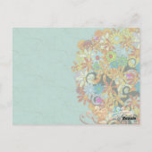 Carte Postale Merci - Arbre d'amour (Dos)