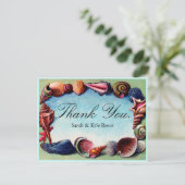 Carte postale Merci Art vintage Seashell (Debout devant)