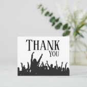 Carte Postale Merci au planificateur d'événements (Debout devant)