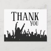 Carte Postale Merci au planificateur d'événements (Devant)