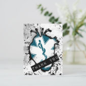 Carte Postale merci au premier intervenant (Debout devant)