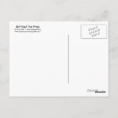 Carte Postale Merci aux yeux rouges de grenouilles d'arbre ! (Dos)