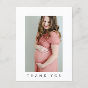 Carte postale Merci Baby shower