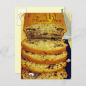 Carte postale Merci/Banana Nut Bread_ (Devant / Derrière)