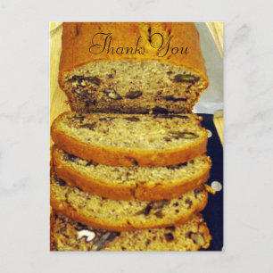 Carte postale Merci/Banana Nut Bread_