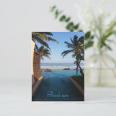 Carte postale Merci Beach (Debout devant)