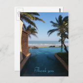 Carte postale Merci Beach (Devant / Derrière)