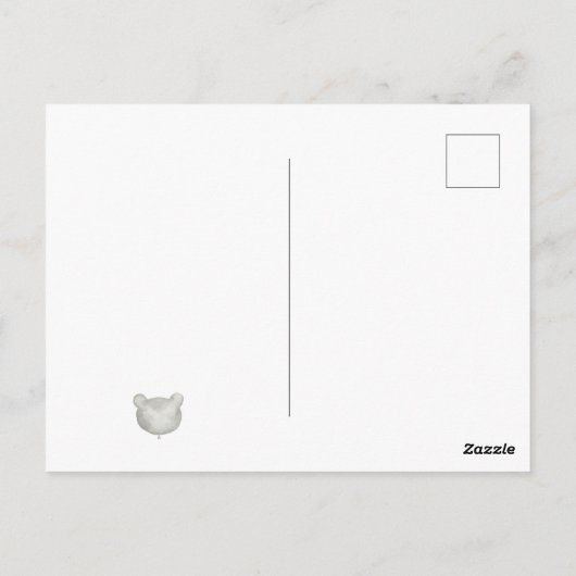 Carte Postale Merci beacoup (Dos)