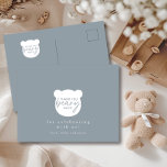 Carte Postale Merci Beary<br><div class="desc">Cet adorable carte de remerciements d'ours est la façon parfaite d'express votre gratitude à quelqu'un de spécial. Le design comporte un ours mignon avec les mots "merci de bien faire attention" écrit dans une police ludique. Que vous remerciiez un ami, un membre de la famille ou un collègue, cette carte...</div>