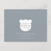 Carte Postale Merci Beary Much (Devant)