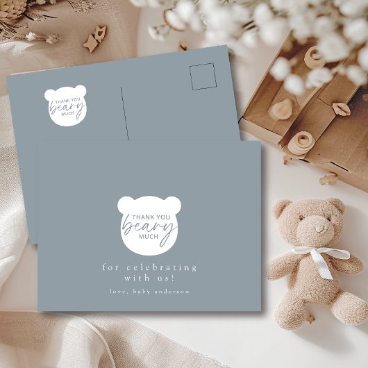 Carte Postale Merci Beary Much