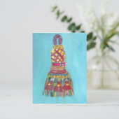 Carte Postale merci beaucoup (Debout devant)