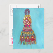 Carte Postale merci beaucoup (Devant / Derrière)