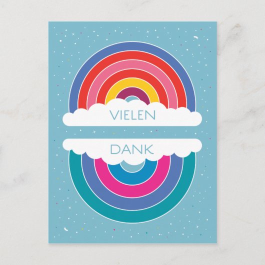 Carte Postale Merci beaucoup (Devant)