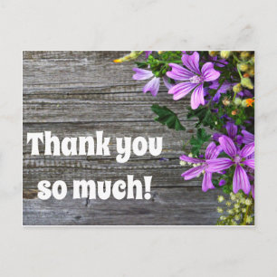 Carte Postale Merci beaucoup
