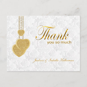 Carte Postale Merci Beaucoup - Mariés