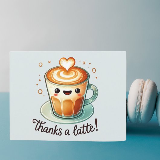 Carte Postale Merci Beaucoup Pun