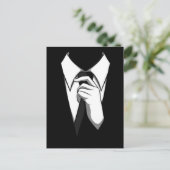 Carte Postale Merci bébé patron (Debout devant)