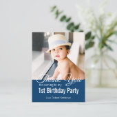 Carte Postale Merci Birthday Boy (Debout devant)