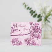 Carte Postale Merci Bliss Éternel Violet (Debout devant)