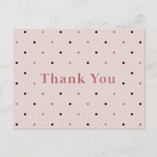 Carte Postale Merci branché (Devant)