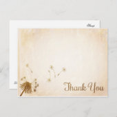 Carte Postale Merci branché (Devant / Derrière)