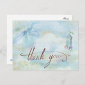 Carte Postale Merci branché (Devant / Derrière)