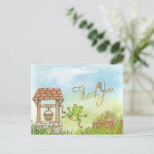 Carte Postale Merci branché (Debout devant)