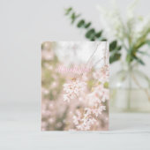 Carte Postale Merci Bright Weeping Cherry Sparkles (Debout devant)