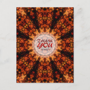 Carte postale Merci brillant de la Terre