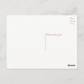 Carte Postale Merci Brown Aquarelle Vert Cactus Succulent (Dos)