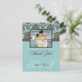 Carte Postale Merci Brown Damas photo/do-it-yourself couleur (Debout devant)