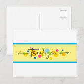 Carte Postale Merci Bulles  (Devant / Derrière)