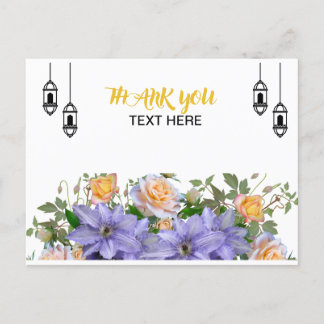 CARTE POSTALE MERCI CARD