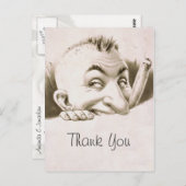 Carte Postale Merci Cartographie vintage (Devant / Derrière)