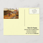 CARTE POSTALE MERCI - CUSTOMISÉ (Dos)