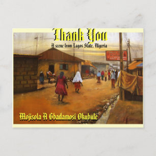 Carte Postale Merci - Customisé