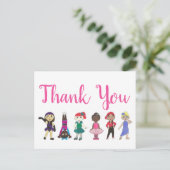 Carte Postale Merci Dance Enseignant Considérant Ballet Tap Jazz (Debout devant)